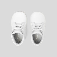 6 QTY / BLANC JACADI CHAUSSURES CUIR FRIMOUSSE