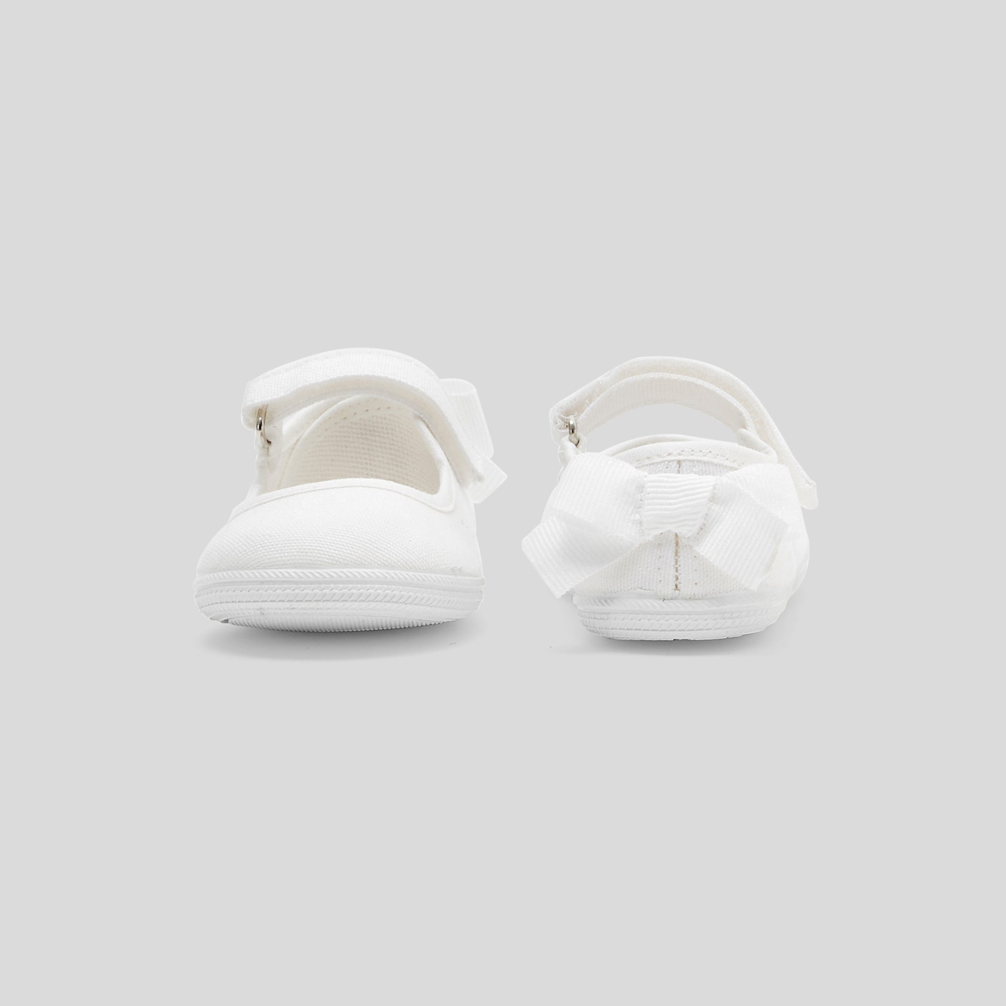 0 QTY / BLANC JACADI CHAUSSURES TOILE BORA