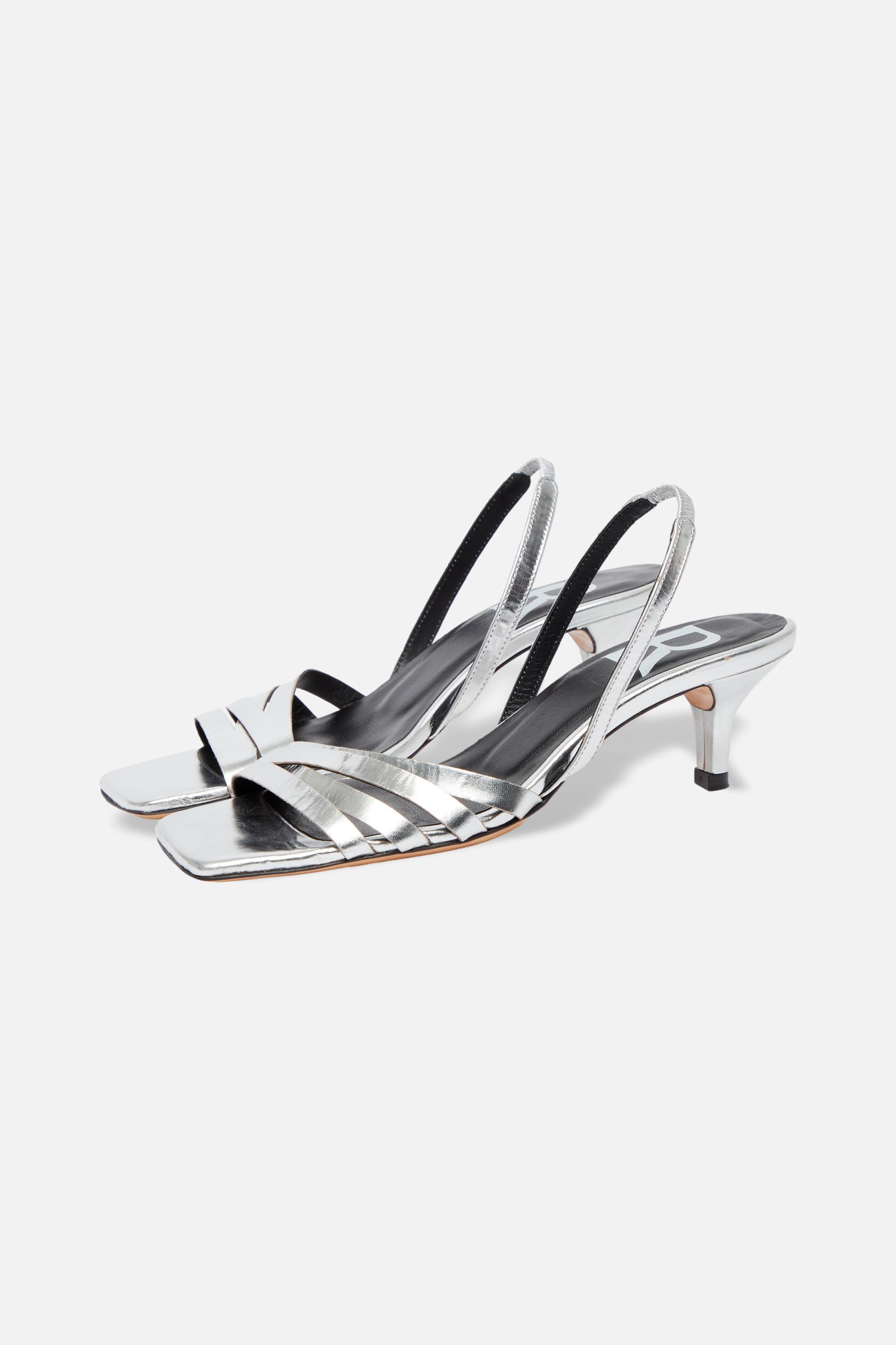 Sandales Sea en cuir - Argent