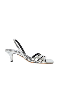 Sandales Sea en cuir - Argent