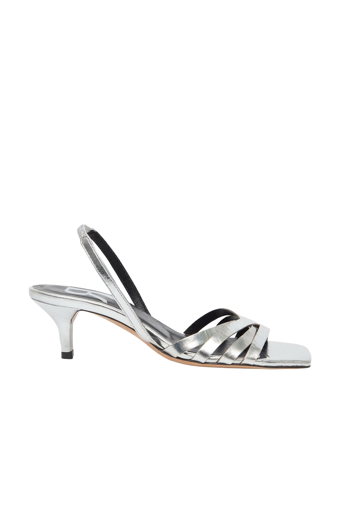 Sandales Sea en cuir - Argent