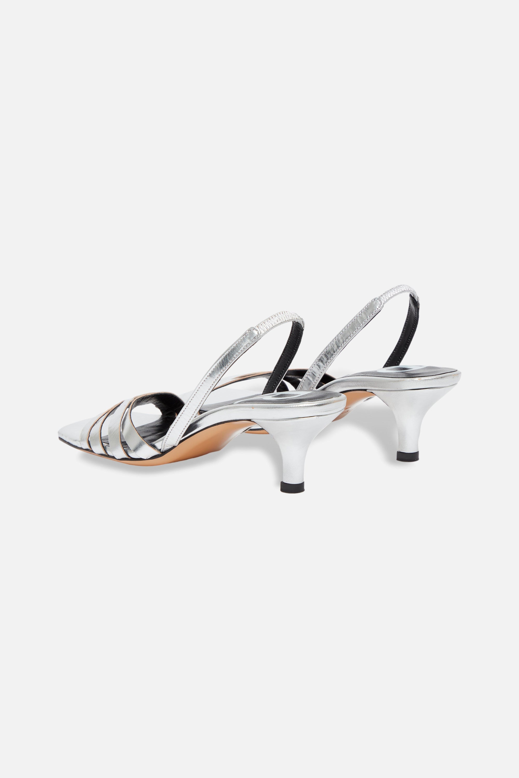 Sandales Sea en cuir - Argent