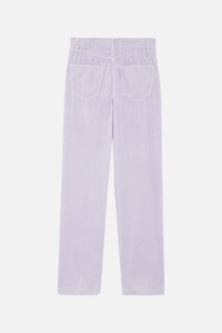 Pantalon Hall en velours - Lilas