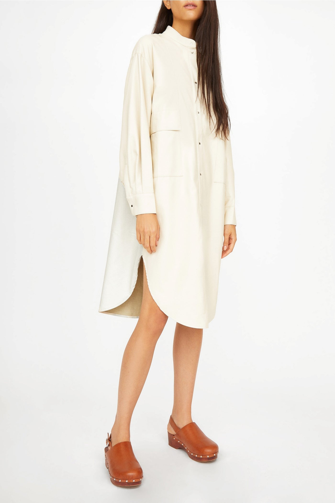 Robe courte Wake Record - Craie