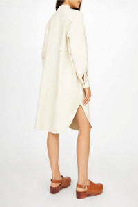 Robe courte Wake Record - Craie