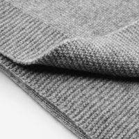 0 QTY / GRIS CHINE  PUERICULTURE LINGE DE LIT COUVERTURE CACHEMIRE