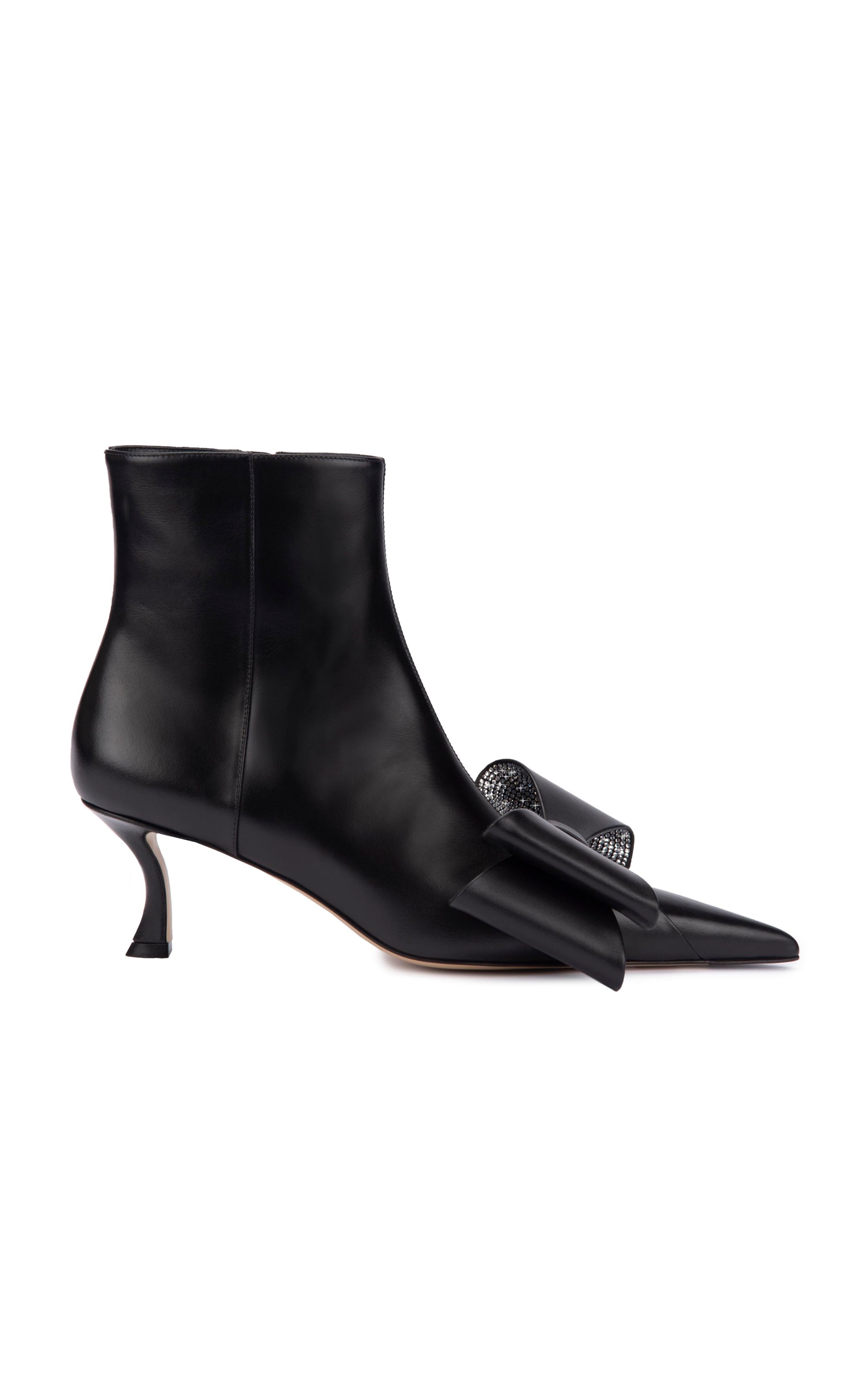 Le Cadeau 65 leather ankle boots - Black