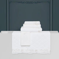 Oiseaux de Paradis Bath Universe - White & Silver