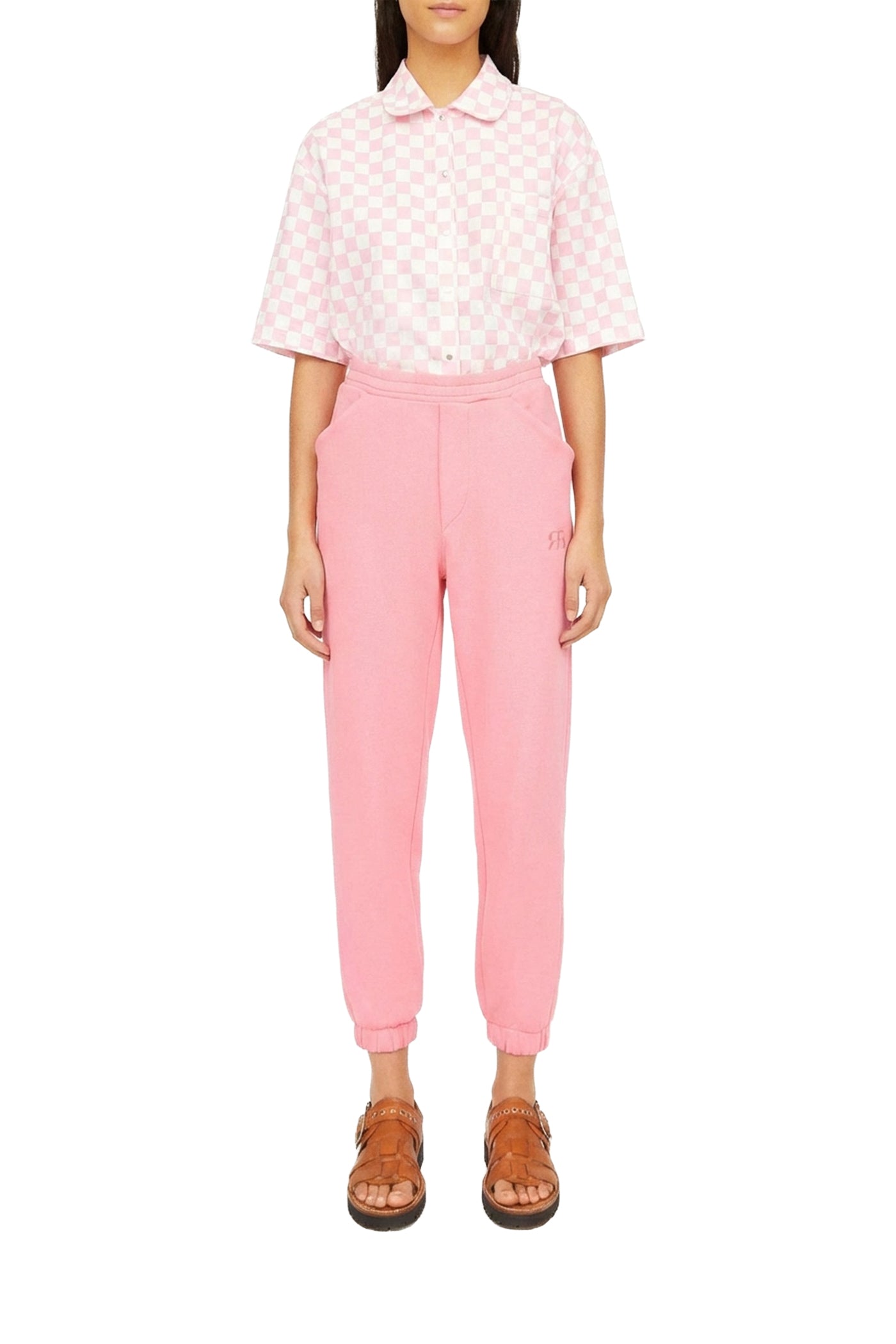 Pantalon Easy en coton - Pink