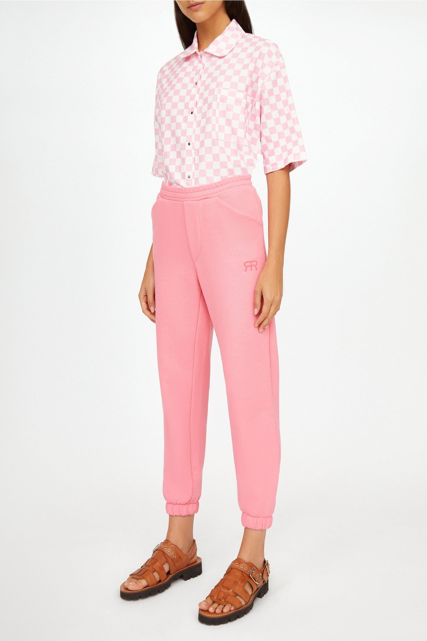 Pantalon Easy en coton - Pink