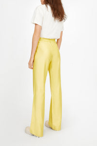 Pantalon Duke à effet laqué - Or