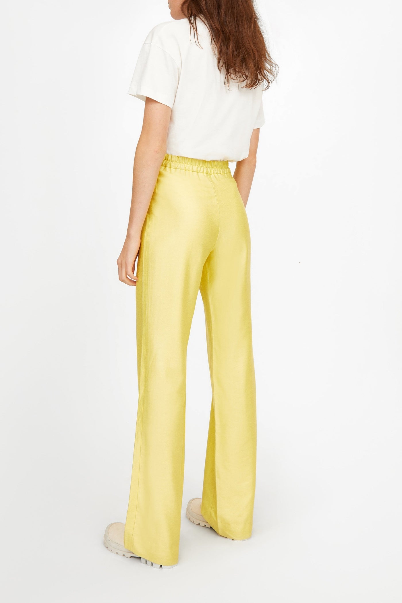 Pantalon Duke à effet laqué - Or