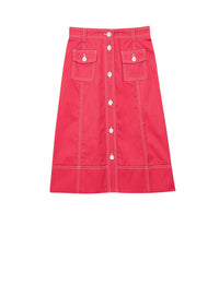 11qty RELIQUAT 75€ 0%  / Jupe trapèze Rachel - Pink