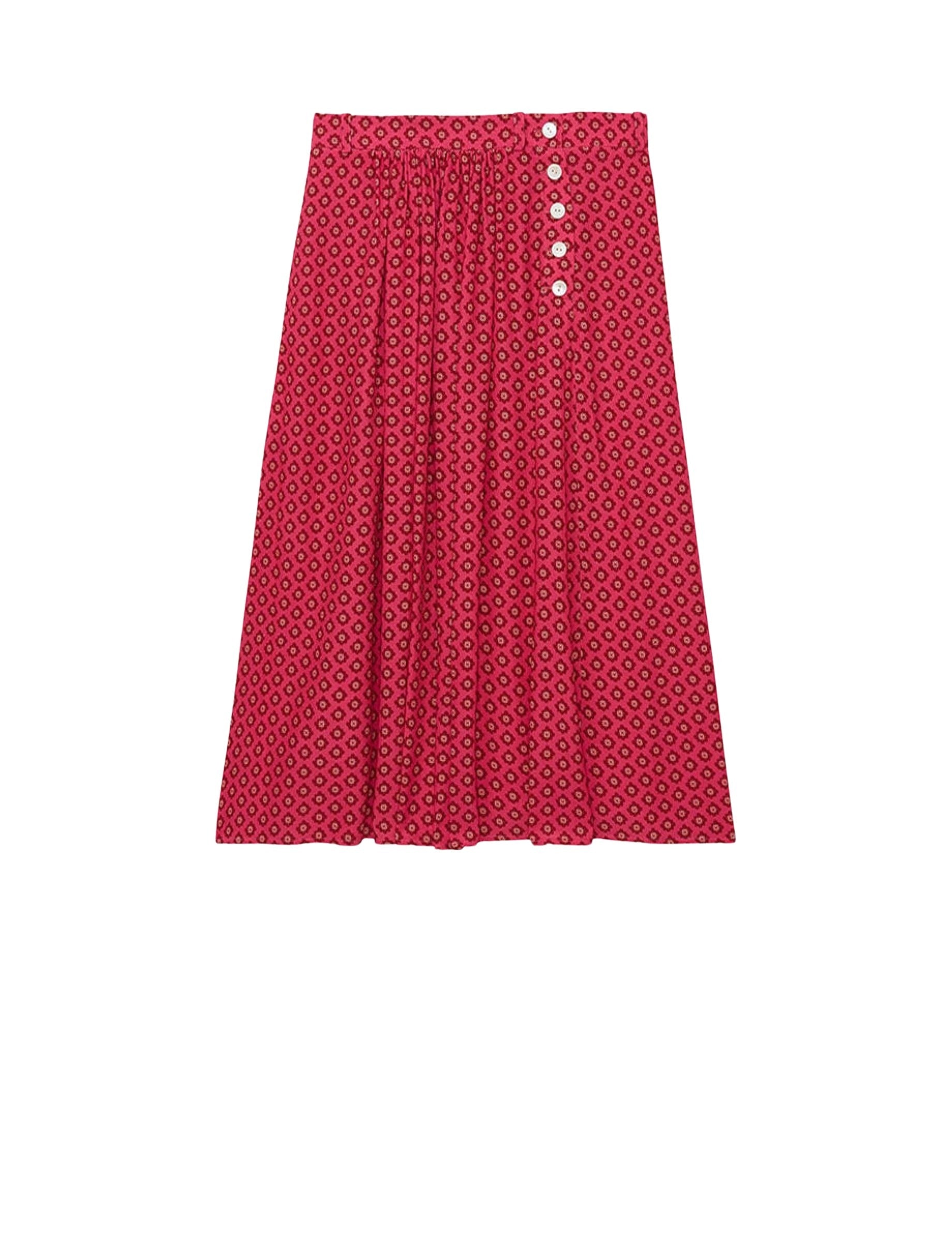 3qty RELIQUAT 75€ 33,3%  / Jupe ample Alix - Menton Pink