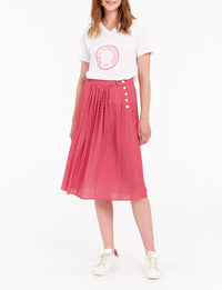 3qty RELIQUAT 75€ 33,3%  / Jupe ample Alix - Menton Pink