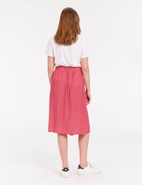 3qty RELIQUAT 75€ 33,3%  / Jupe ample Alix - Menton Pink