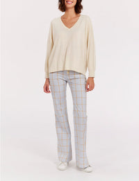 4qty RELIQUAT 75€ 33,3%  / Pull oversize Anton - Ivory