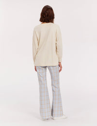 4qty RELIQUAT 75€ 33,3%  / Pull oversize Anton - Ivory
