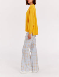 14qty RELIQUAT 75€ 17,6%  / Pull oversize Anton - Orange