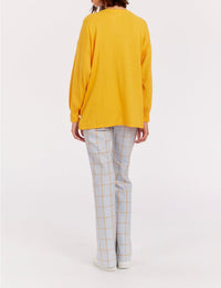 14qty RELIQUAT 75€ 17,6%  / Pull oversize Anton - Orange