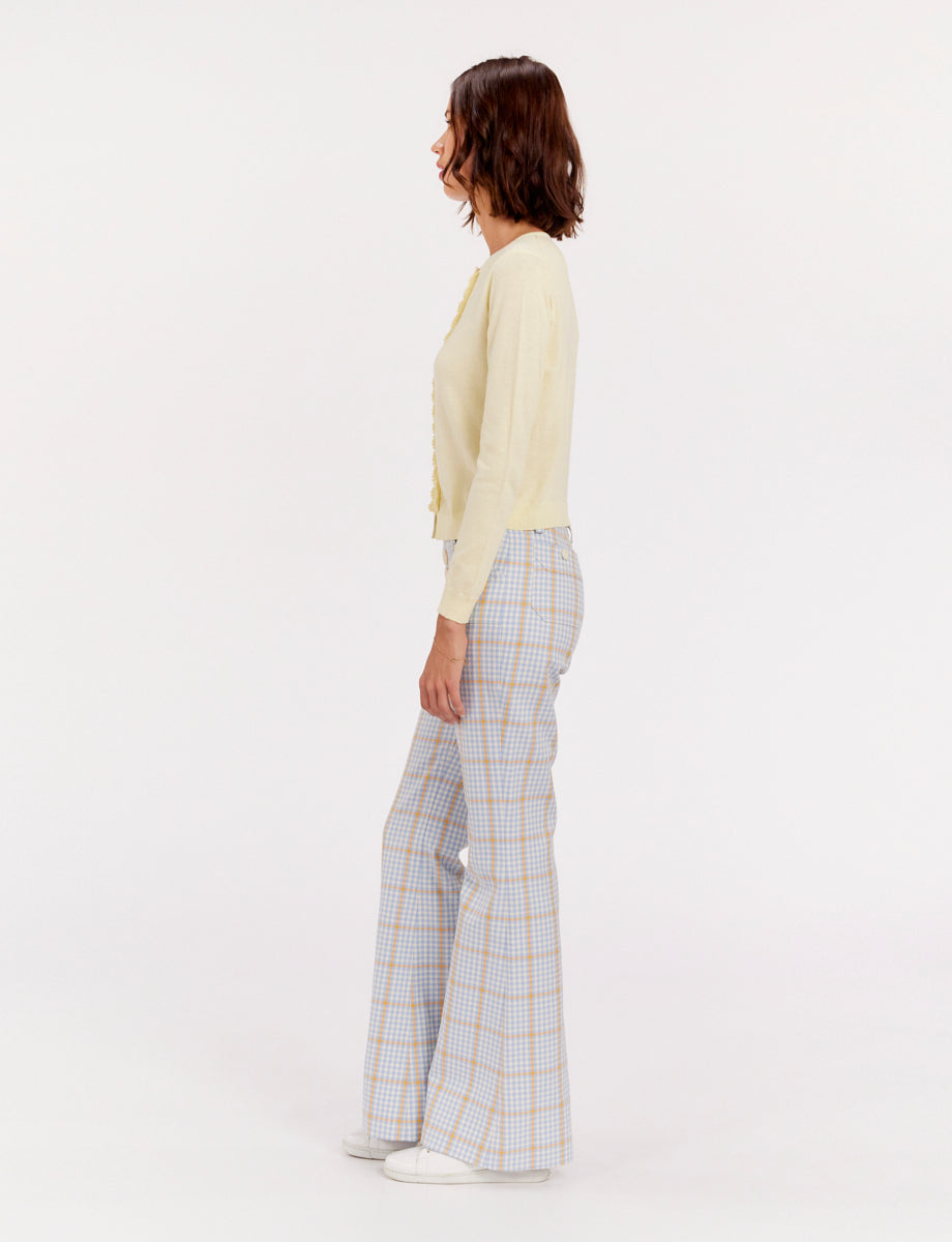 9qty RELIQUAT 75€ 5,3%  / Cardigan April à crochet - Light Yellow