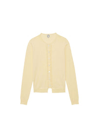 9qty RELIQUAT 75€ 5,3%  / Cardigan April à crochet - Light Yellow