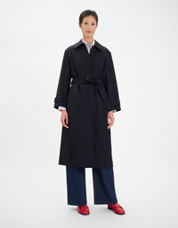 28qty NEW  / Manteau Esme en laine -  Blue Dark