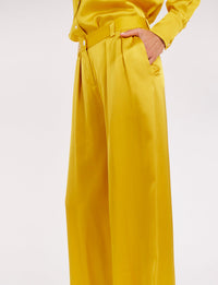 21qty RELIQUAT 75€ 6,7%  / Pantalon ample Luciano - Ocre