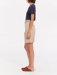 6qty RELIQUAT 75€ 0%  / Short taille haute Odette - Beige