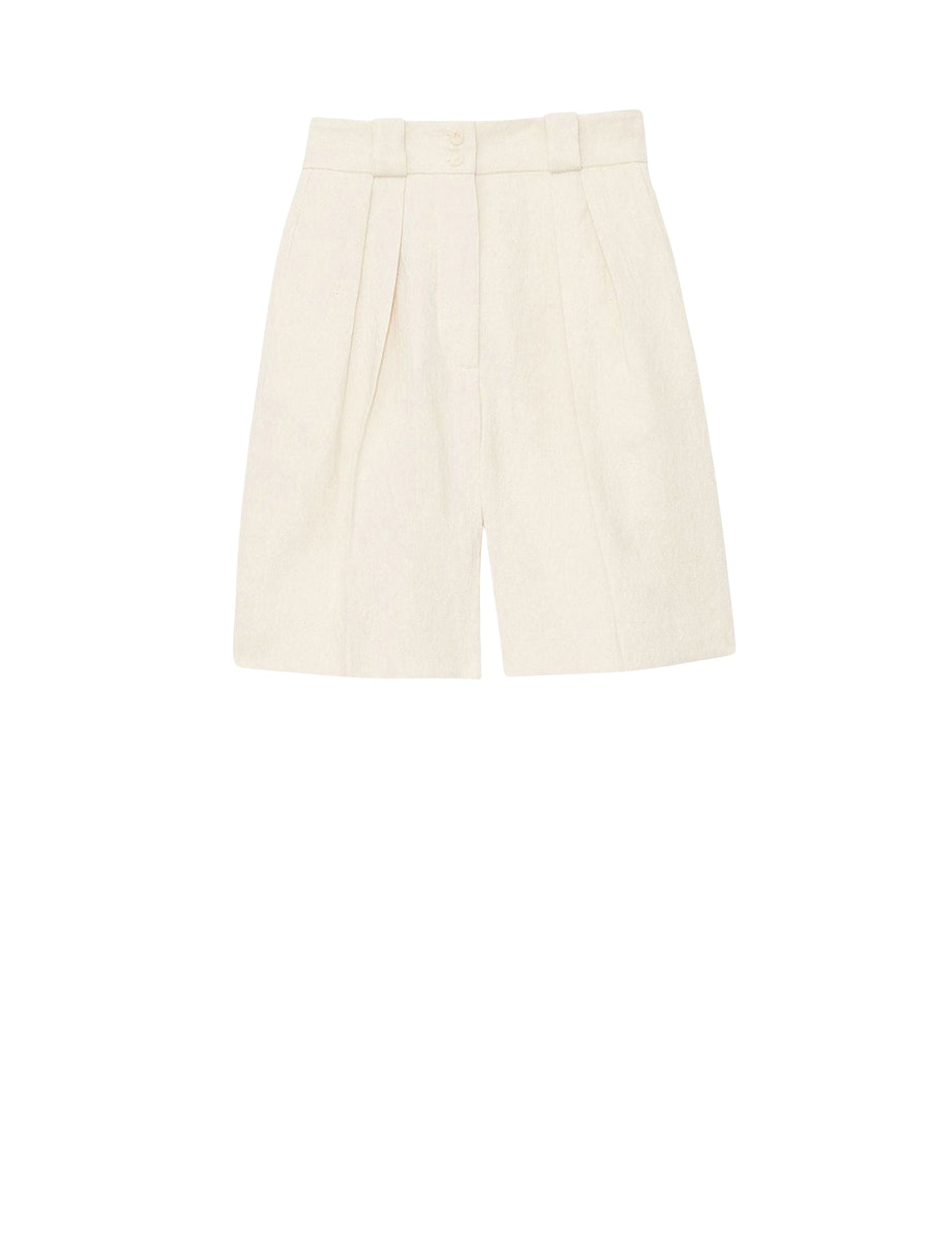 2qty RELIQUAT 75€ 0%  / Short taille haute Odette - Ivory