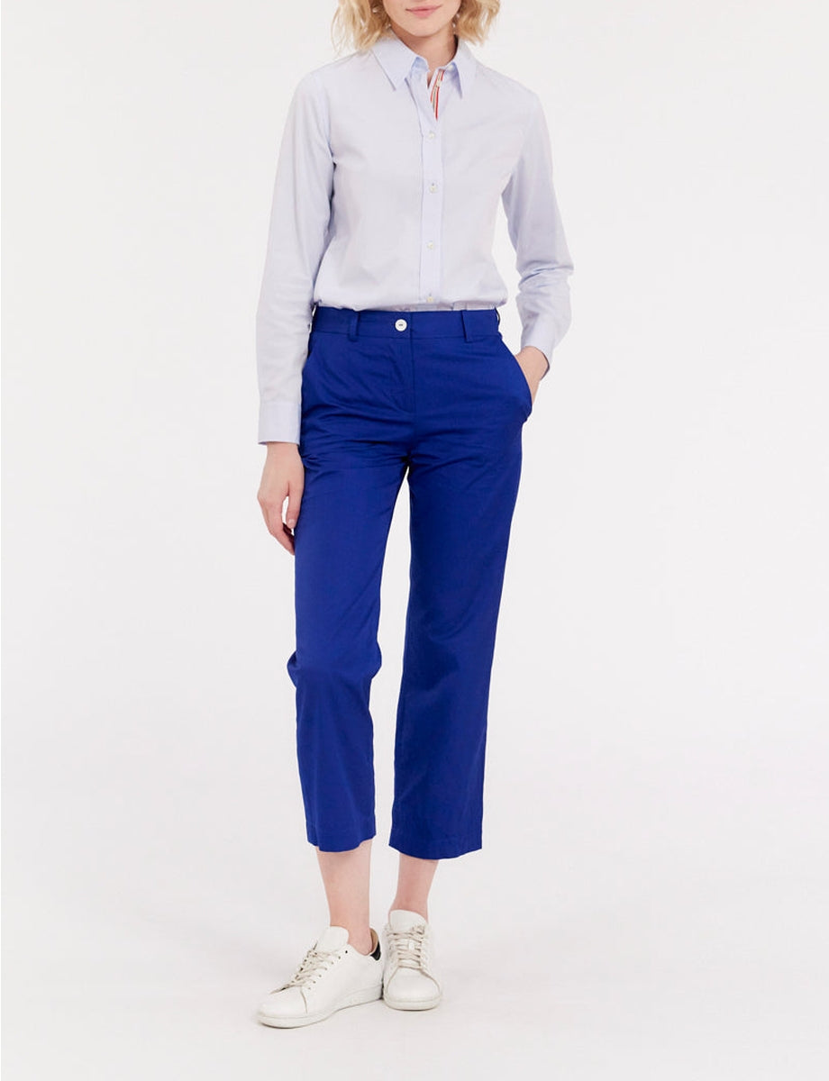 2qty RELIQUAT 75€ 0%  / Pantalon droit Francesca - Blue