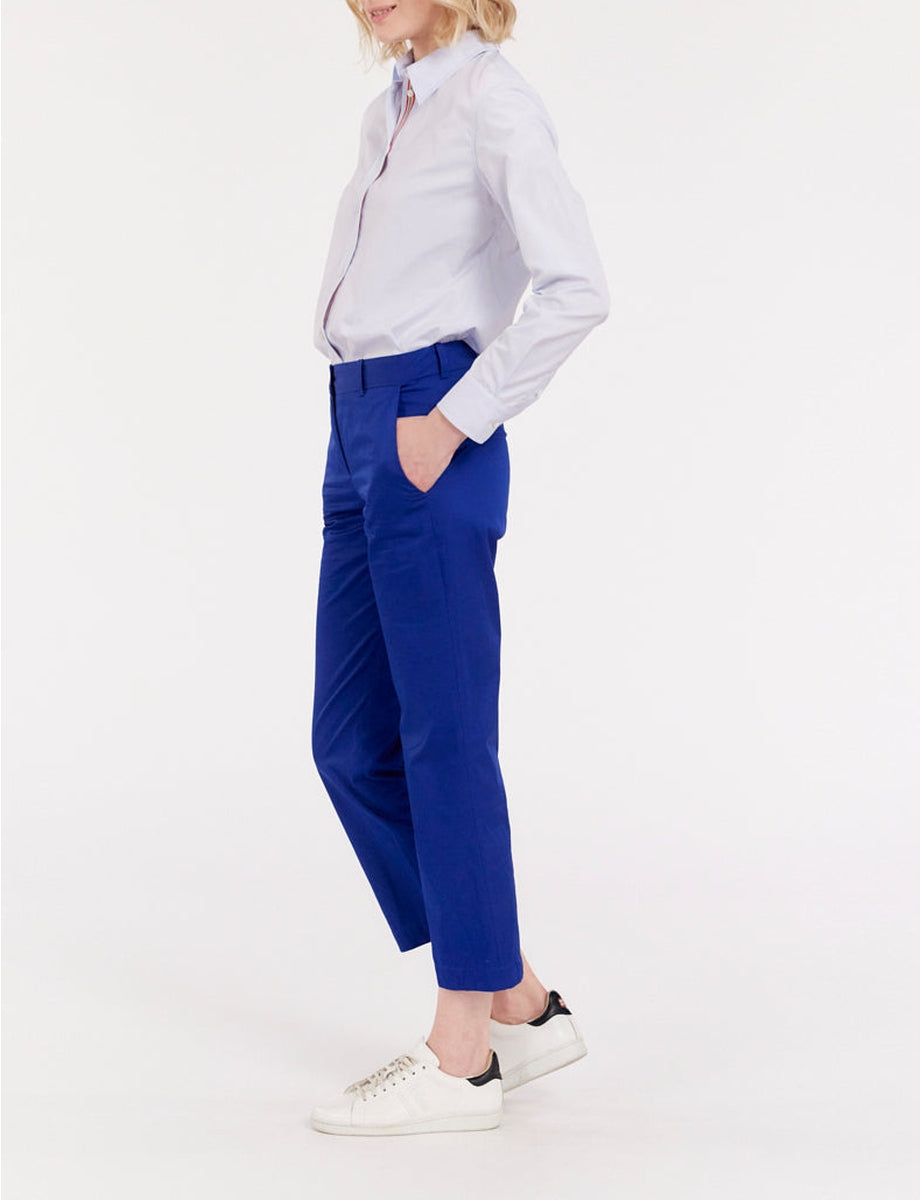2qty RELIQUAT 75€ 0%  / Pantalon droit Francesca - Blue