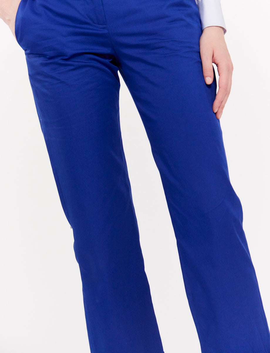 2qty RELIQUAT 75€ 0%  / Pantalon droit Francesca - Blue