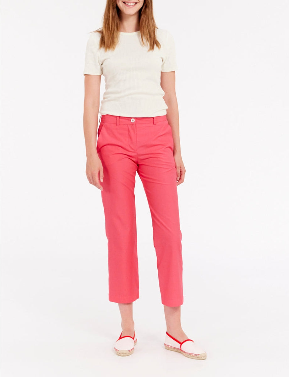 39qty RELIQUAT 75€ 0%  / Pantalon droit Francesca - Pink