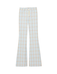 3qty RELIQUAT 75€ 0%  / Pantalon flare Charlotte - Blue Orange