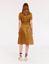 1qty RELIQUAT 120€ 100%  / Robe cintrée Angèle en soie mélangée - Bellegarde