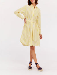 11qty RELIQUAT 75€ 0%  / Robe chemise Amour - White Yellow