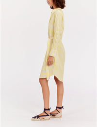 11qty RELIQUAT 75€ 0%  / Robe chemise Amour - White Yellow