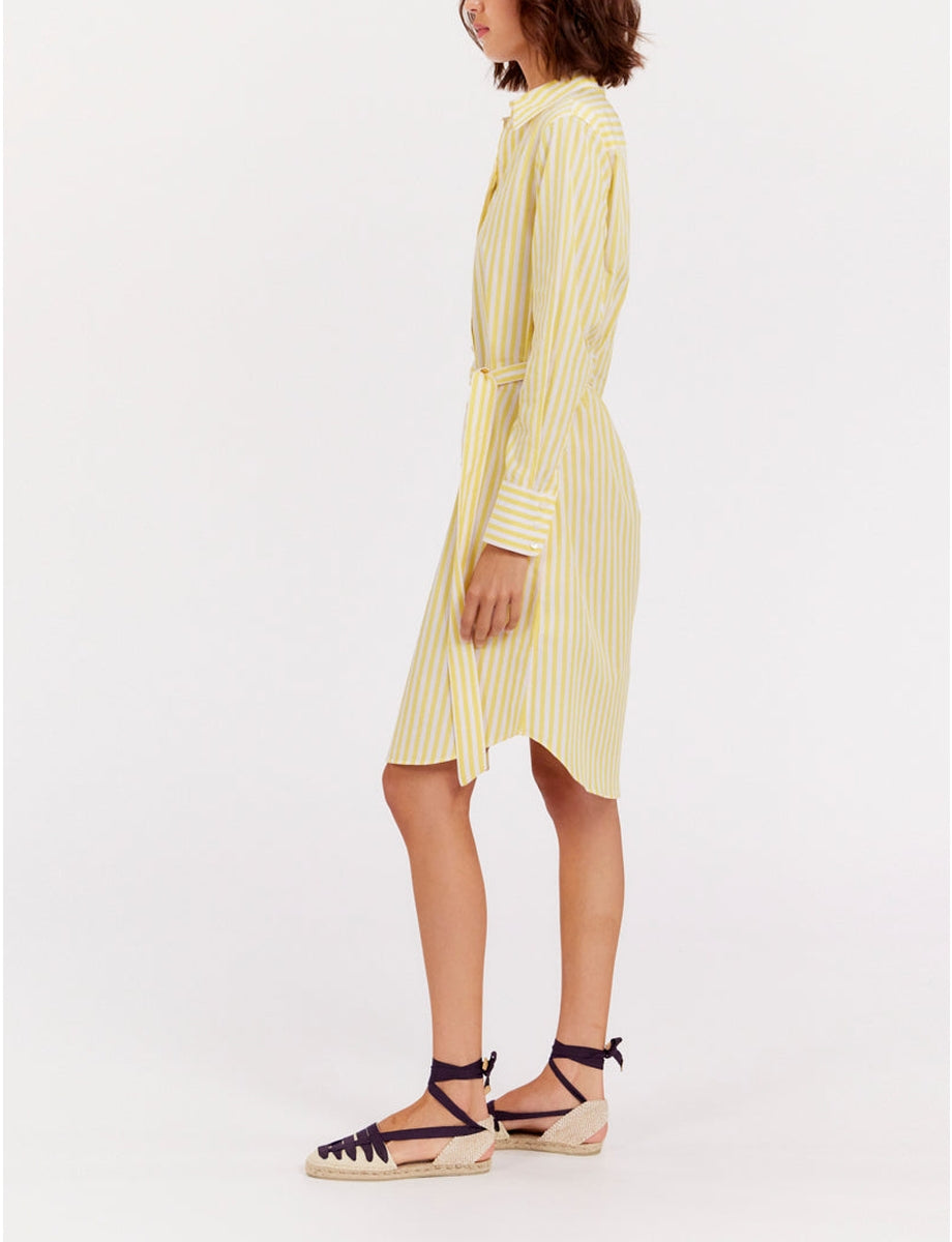 11qty RELIQUAT 75€ 0%  / Robe chemise Amour - White Yellow