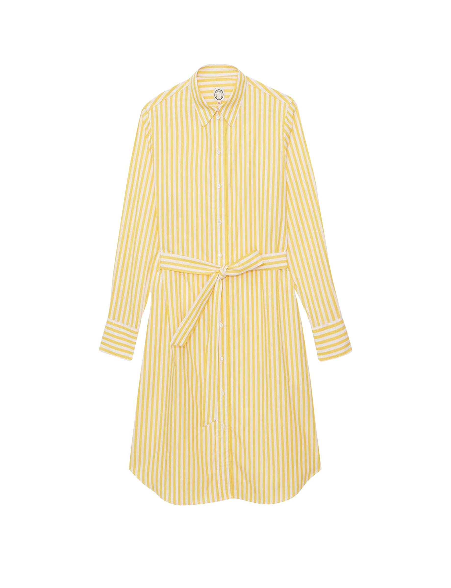 11qty RELIQUAT 75€ 0%  / Robe chemise Amour - White Yellow