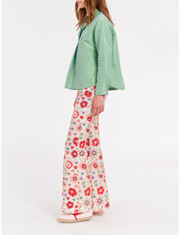 3qty RELIQUAT 80€ 0%  / Chemise oversize Noa - Green