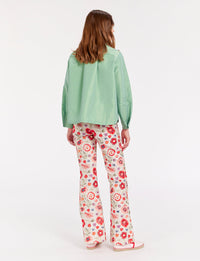 3qty RELIQUAT 80€ 0%  / Chemise oversize Noa - Green