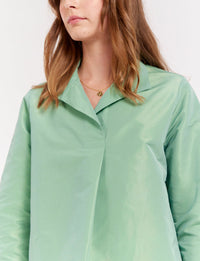 3qty RELIQUAT 80€ 0%  / Chemise oversize Noa - Green