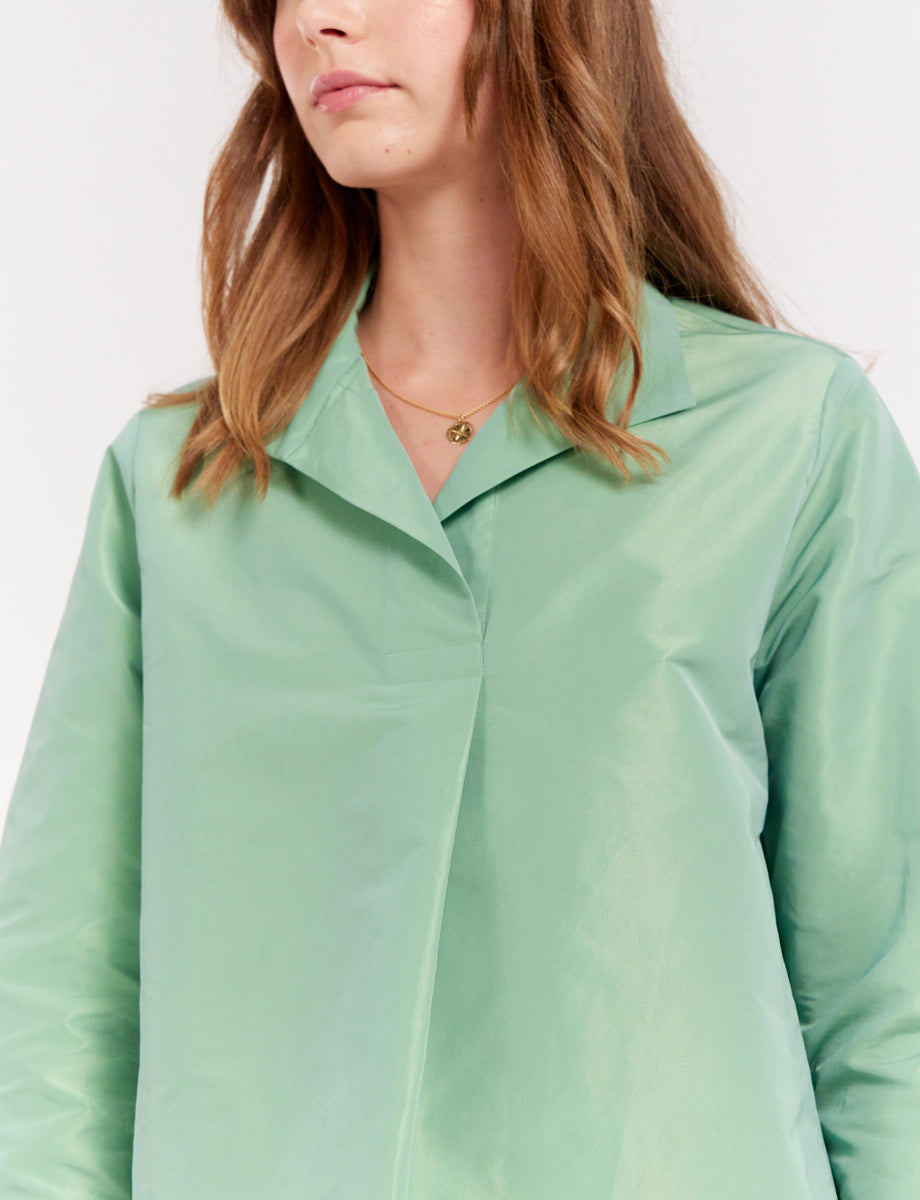 3qty RELIQUAT 80€ 0%  / Chemise oversize Noa - Green