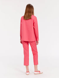 11qty RELIQUAT 80€ 0%  / Surchemise Chandler à poches - Pink