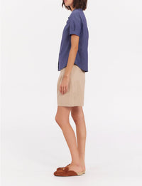 3qty RELIQUAT 65€ 0%  / Chemise droite Constance - Blue Denim