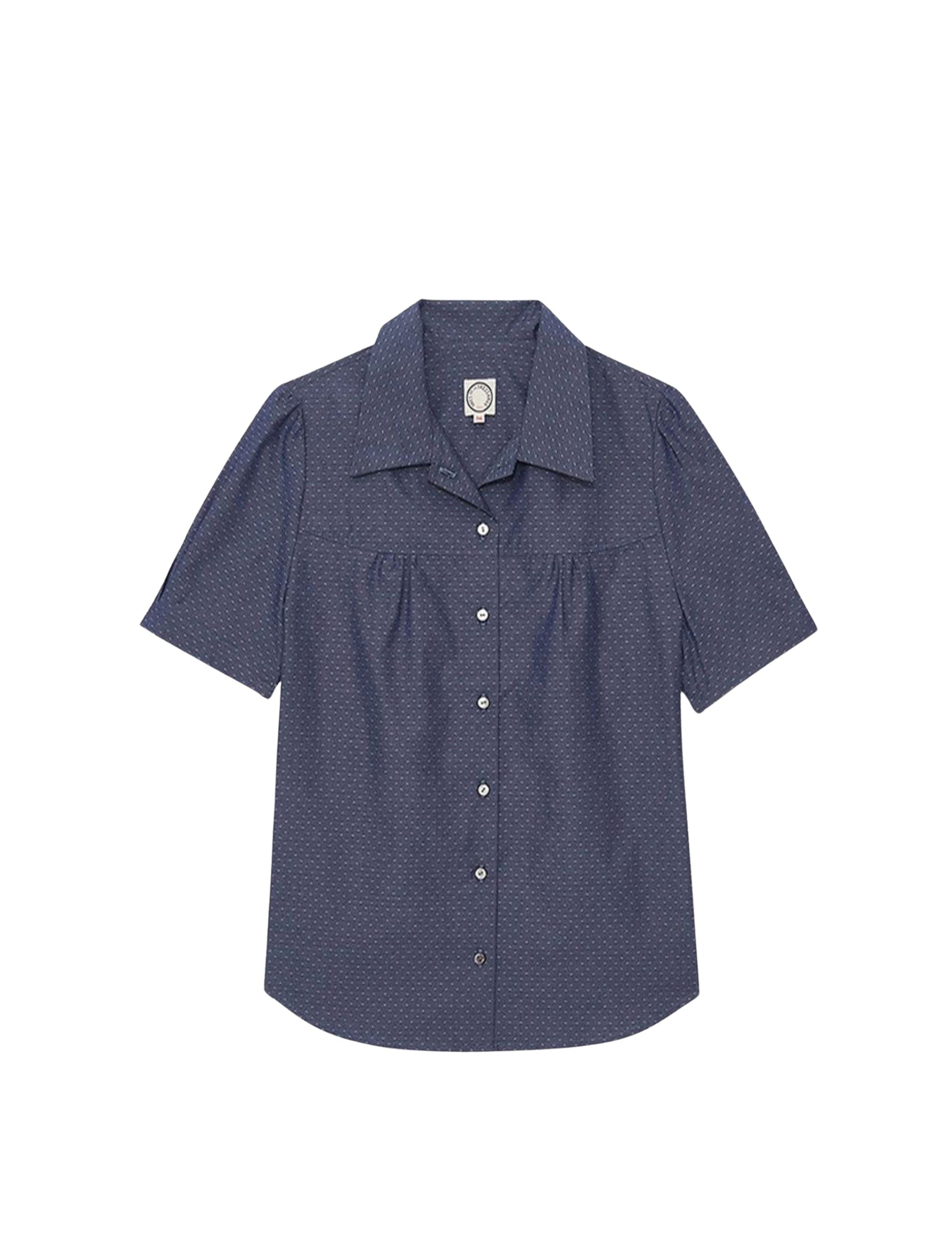 3qty RELIQUAT 65€ 0%  / Chemise droite Constance - Blue Denim