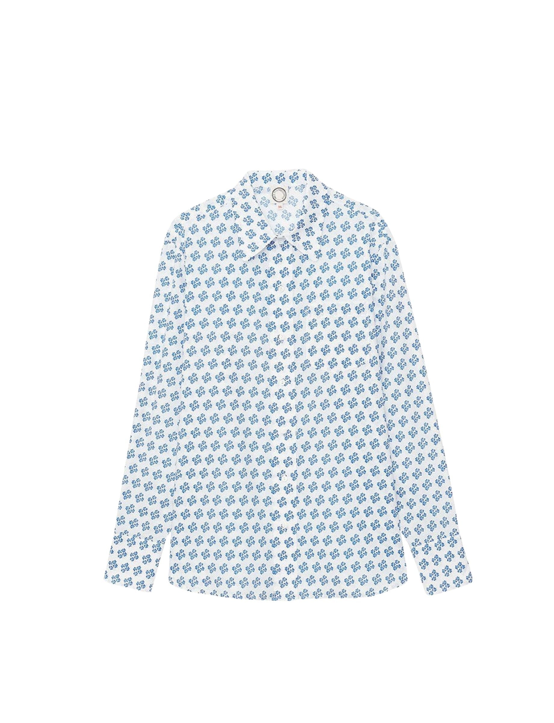 6qty RELIQUAT 80€ 0%  / Chemise droite Maureen - Indian Blue