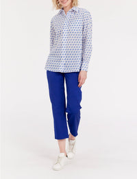 6qty RELIQUAT 80€ 0%  / Chemise droite Maureen - Indian Blue
