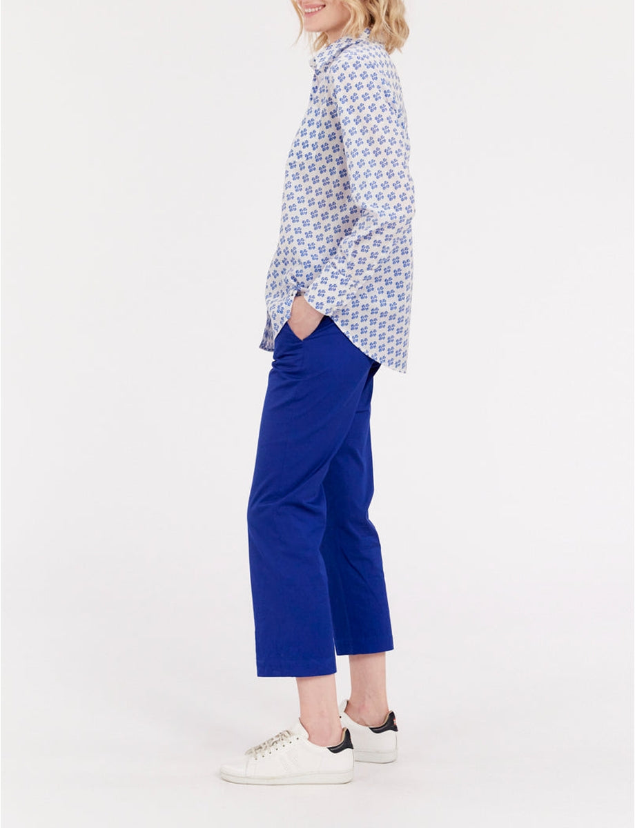6qty RELIQUAT 80€ 0%  / Chemise droite Maureen - Indian Blue